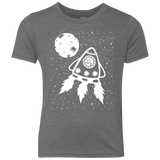 T-Shirts Premium Heather / YXS Catstronaut Youth Triblend T-Shirt