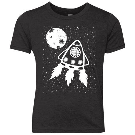 T-Shirts Vintage Black / YXS Catstronaut Youth Triblend T-Shirt