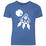 T-Shirts Vintage Royal / YXS Catstronaut Youth Triblend T-Shirt