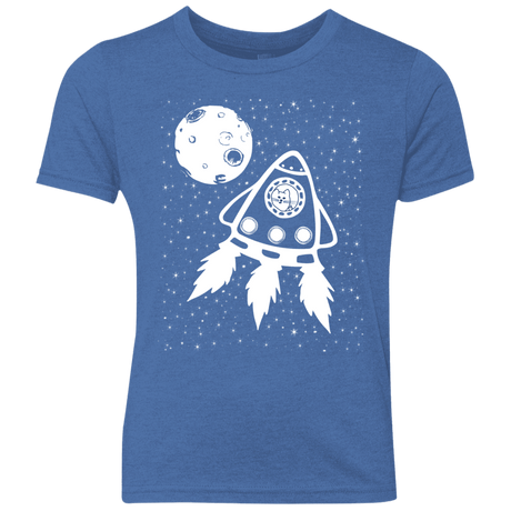 T-Shirts Vintage Royal / YXS Catstronaut Youth Triblend T-Shirt