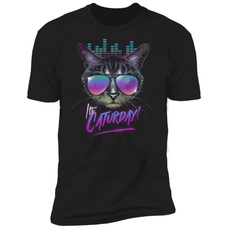 T-Shirts Black / X-Small Caturday Men's Premium T-Shirt