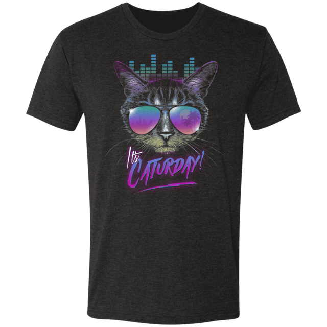 T-Shirts Vintage Black / S Caturday Men's Triblend T-Shirt