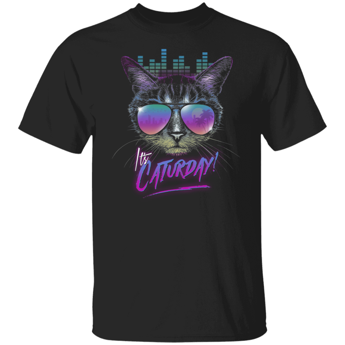 T-Shirts Black / S Caturday T-Shirt