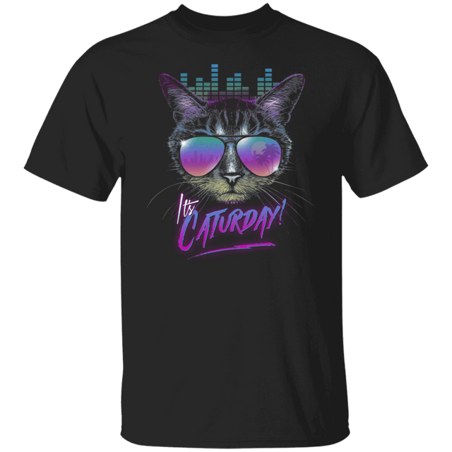 T-Shirts Black / S Caturday T-Shirt