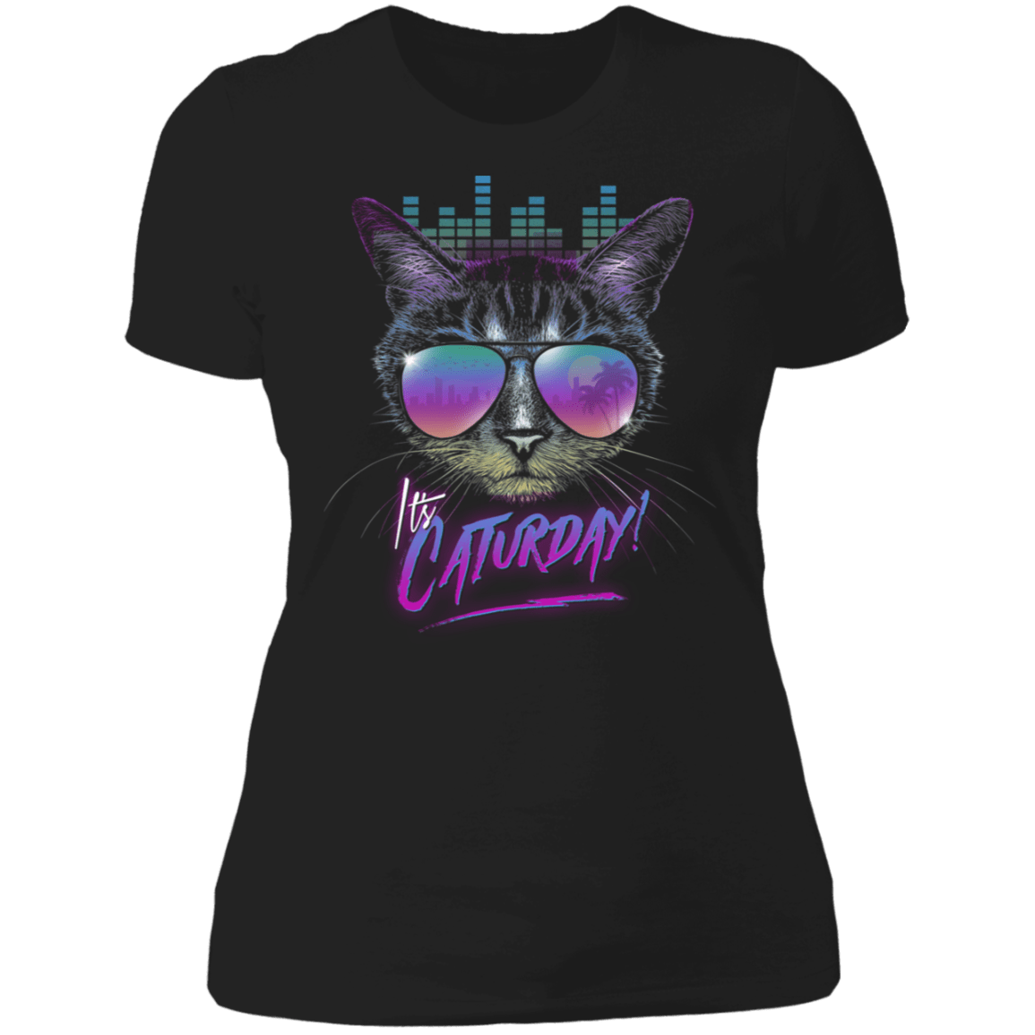 T-Shirts Black / X-Small Caturday Women's Premium T-Shirt