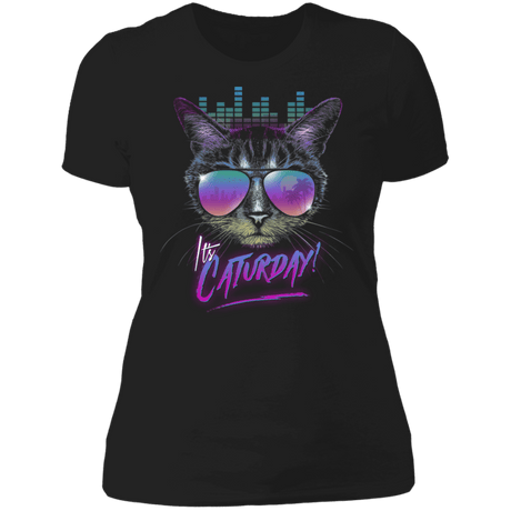 T-Shirts Black / X-Small Caturday Women's Premium T-Shirt