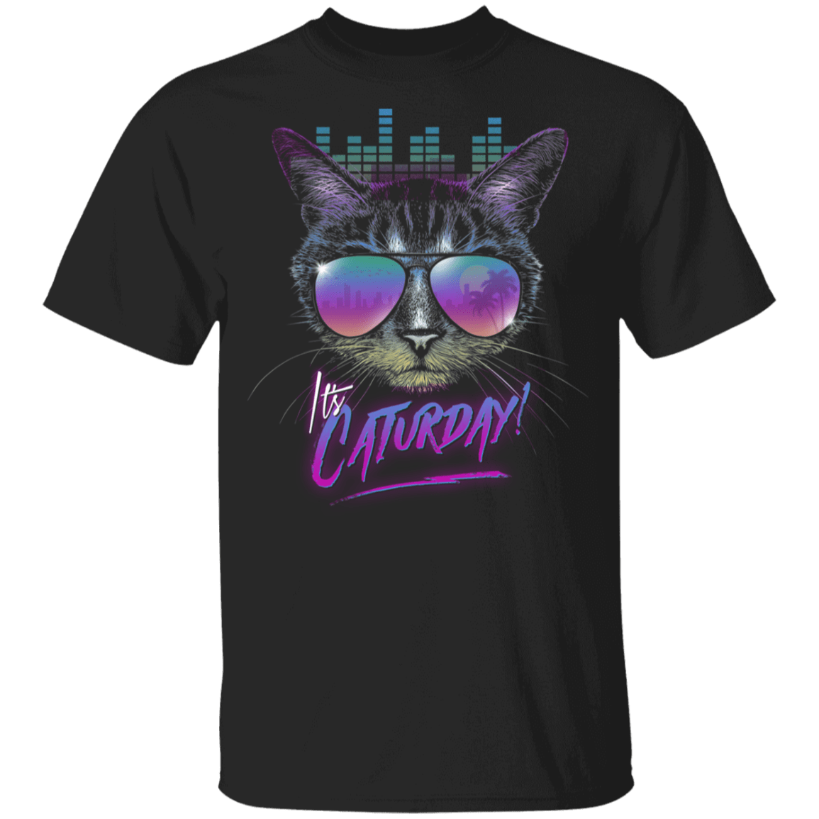 T-Shirts Black / YXS Caturday Youth T-Shirt