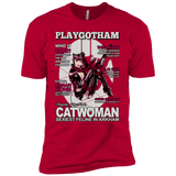 T-Shirts Red / YXS Catwoman PlayGotham Boys Premium T-Shirt