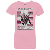 T-Shirts Light Pink / YXS Catwoman PlayGotham Girls Premium T-Shirt