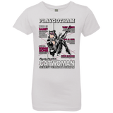T-Shirts White / YXS Catwoman PlayGotham Girls Premium T-Shirt