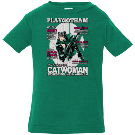 T-Shirts Kelly / 6 Months Catwoman PlayGotham Infant Premium T-Shirt