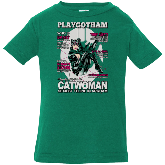 T-Shirts Kelly / 6 Months Catwoman PlayGotham Infant Premium T-Shirt