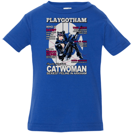 T-Shirts Royal / 6 Months Catwoman PlayGotham Infant Premium T-Shirt