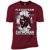 T-Shirts Cardinal / X-Small Catwoman PlayGotham Men's Premium T-Shirt