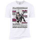 T-Shirts White / X-Small Catwoman PlayGotham Men's Premium T-Shirt