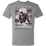 T-Shirts Premium Heather / Small Catwoman PlayGotham Men's Triblend T-Shirt