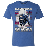 T-Shirts Vintage Royal / Small Catwoman PlayGotham Men's Triblend T-Shirt