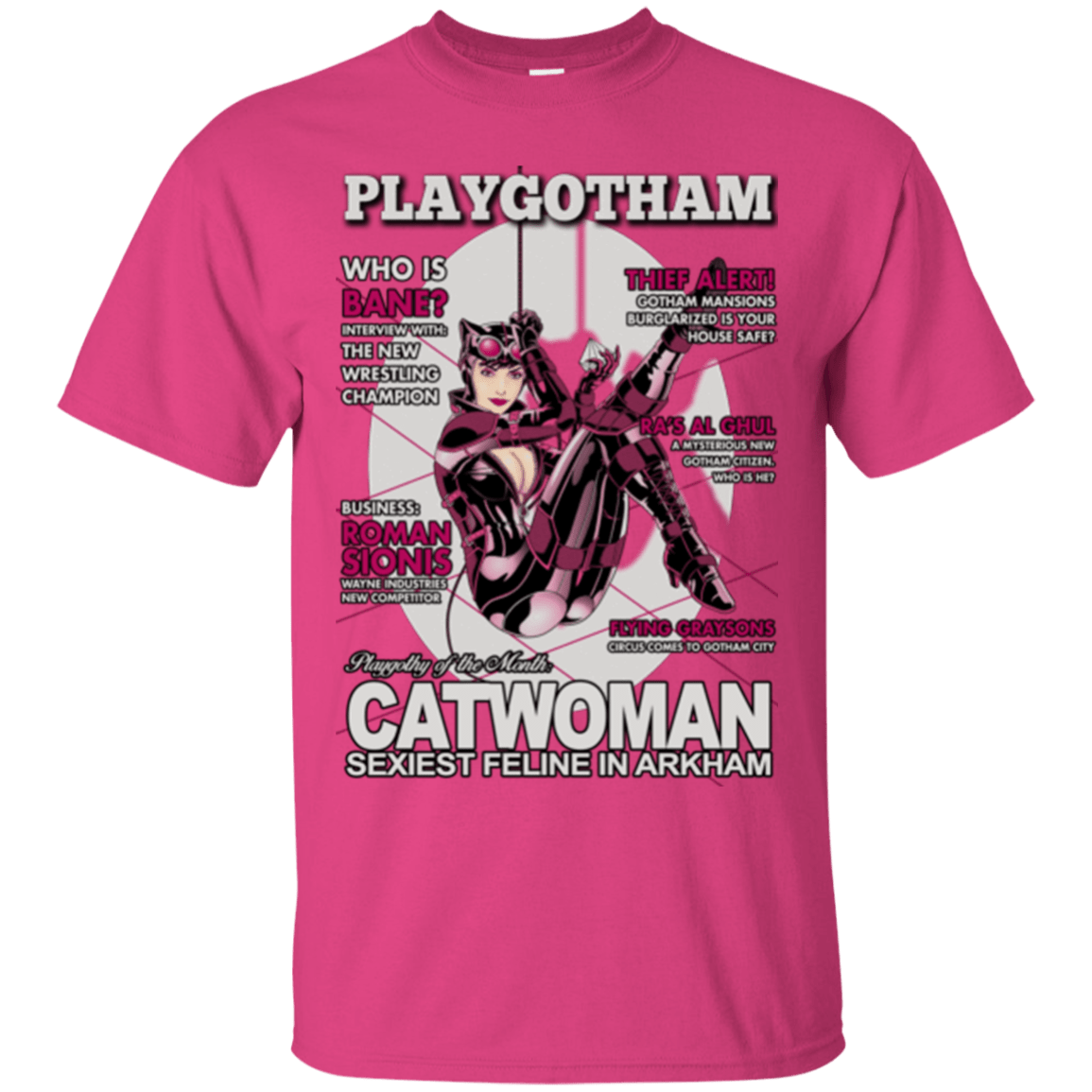 T-Shirts Heliconia / Small Catwoman PlayGotham T-Shirt