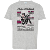 T-Shirts Heather / 2T Catwoman PlayGotham Toddler Premium T-Shirt