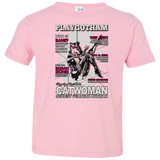 T-Shirts Pink / 2T Catwoman PlayGotham Toddler Premium T-Shirt