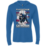 T-Shirts Vintage Royal / X-Small Catwoman PlayGotham Triblend Long Sleeve Hoodie Tee