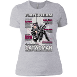 T-Shirts Heather Grey / X-Small Catwoman PlayGotham Women's Premium T-Shirt