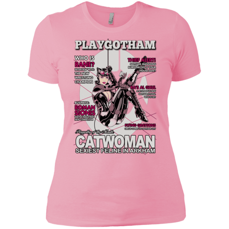 T-Shirts Light Pink / X-Small Catwoman PlayGotham Women's Premium T-Shirt