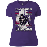 T-Shirts Purple / X-Small Catwoman PlayGotham Women's Premium T-Shirt