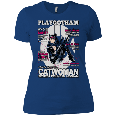 T-Shirts Royal / X-Small Catwoman PlayGotham Women's Premium T-Shirt