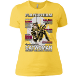 T-Shirts Vibrant Yellow / X-Small Catwoman PlayGotham Women's Premium T-Shirt