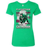 T-Shirts Envy / Small Catwoman PlayGotham Women's Triblend T-Shirt