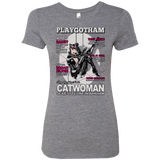 T-Shirts Premium Heather / Small Catwoman PlayGotham Women's Triblend T-Shirt