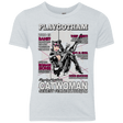 T-Shirts Heather White / YXS Catwoman PlayGotham Youth Triblend T-Shirt