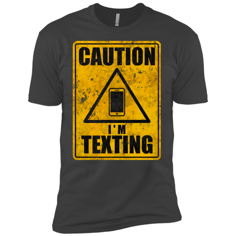 T-Shirts Heavy Metal / YXS Caution I'm Texting Boys Premium T-Shirt