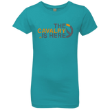 T-Shirts Tahiti Blue / YXS Cavalry full Girls Premium T-Shirt