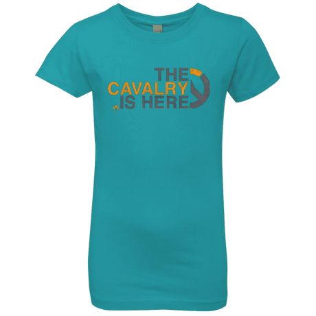 T-Shirts Tahiti Blue / YXS Cavalry full Girls Premium T-Shirt