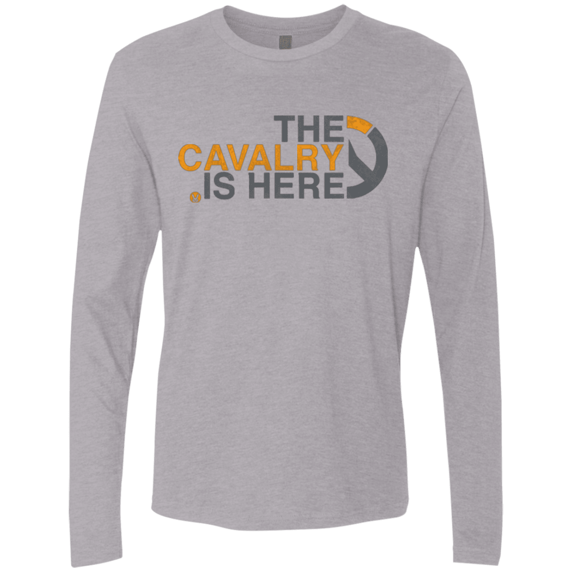 T-Shirts Heather Grey / Small Cavalry full Men's Premium Long Sleeve