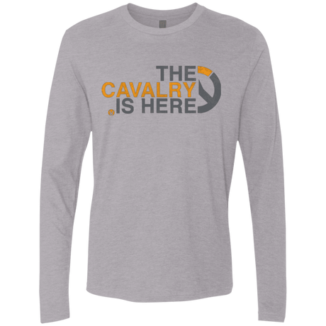T-Shirts Heather Grey / Small Cavalry full Men's Premium Long Sleeve