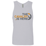 T-Shirts Heather Grey / Small Cavalry full Men's Premium Tank Top