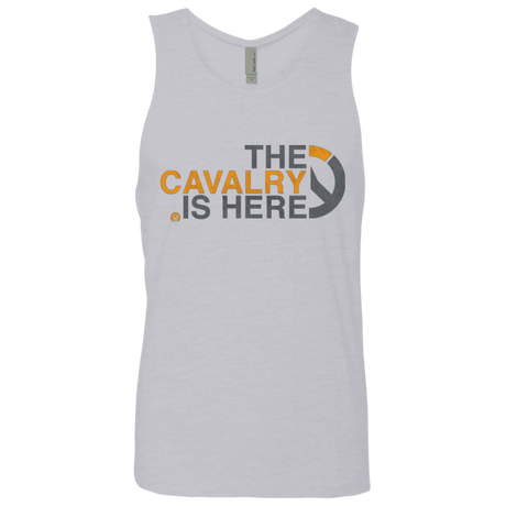 T-Shirts Heather Grey / Small Cavalry full Men's Premium Tank Top