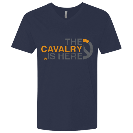 T-Shirts Midnight Navy / X-Small Cavalry full Men's Premium V-Neck