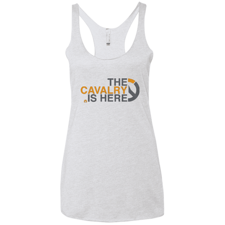 T-Shirts Heather White / X-Small Cavalry full Women's Triblend Racerback Tank