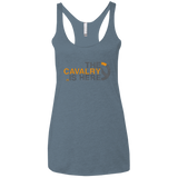 T-Shirts Indigo / X-Small Cavalry full Women's Triblend Racerback Tank