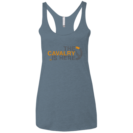 T-Shirts Indigo / X-Small Cavalry full Women's Triblend Racerback Tank