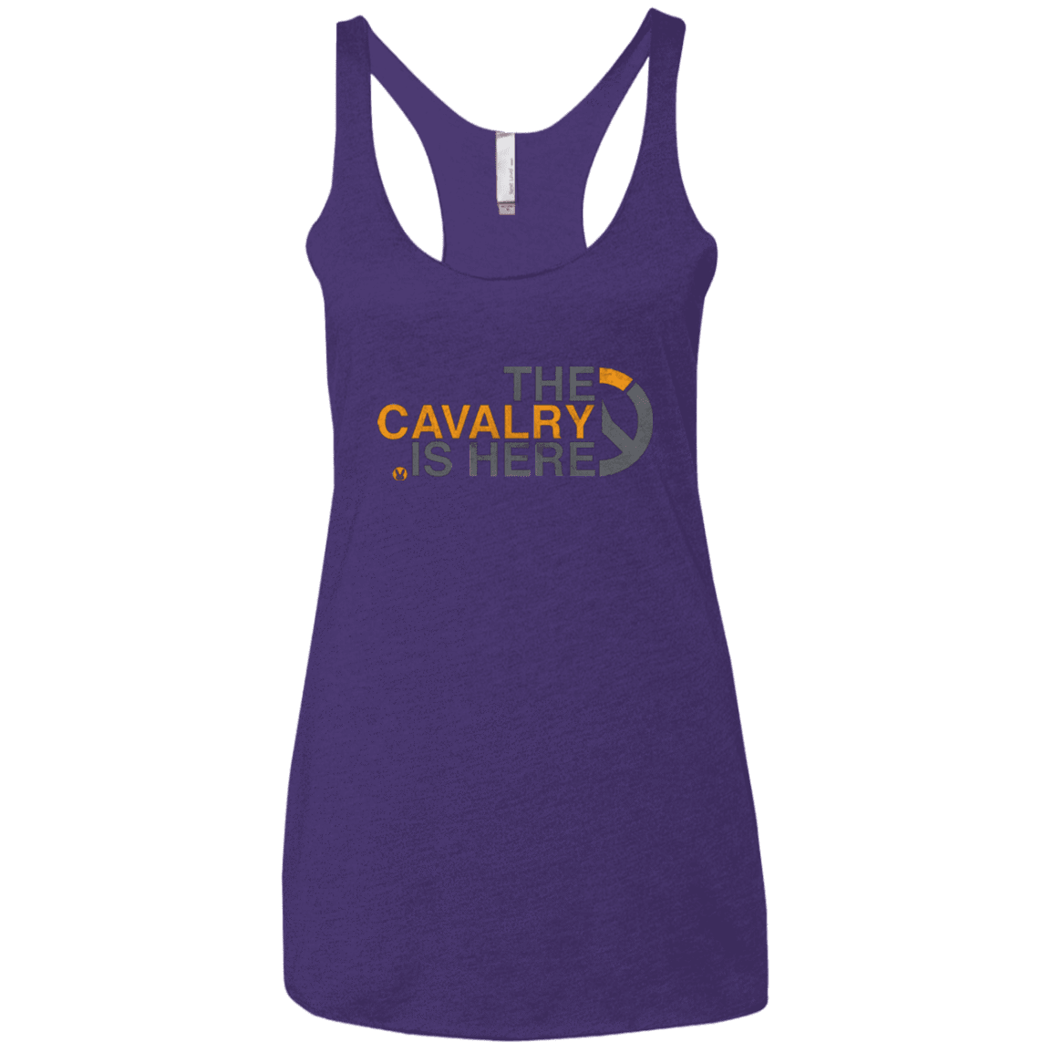 T-Shirts Purple / X-Small Cavalry full Women's Triblend Racerback Tank