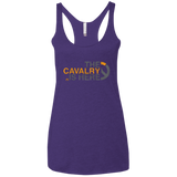 T-Shirts Purple / X-Small Cavalry full Women's Triblend Racerback Tank
