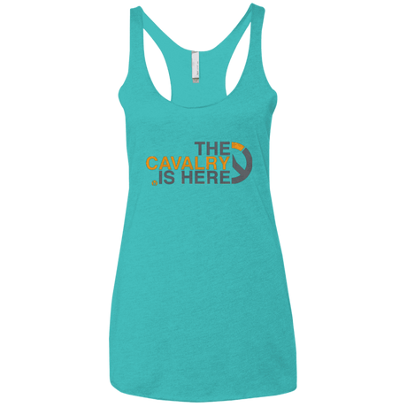 T-Shirts Tahiti Blue / X-Small Cavalry full Women's Triblend Racerback Tank
