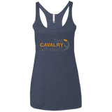 T-Shirts Vintage Navy / X-Small Cavalry full Women's Triblend Racerback Tank