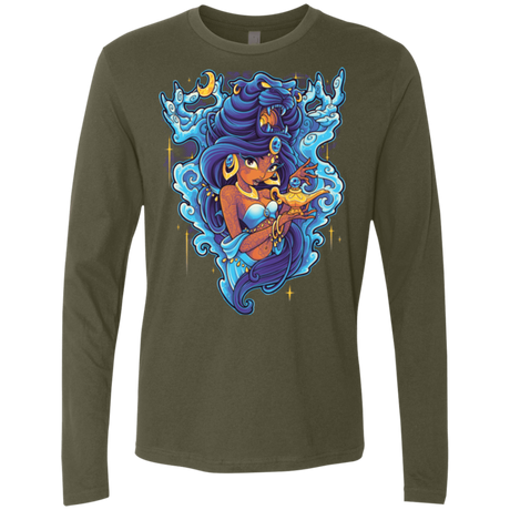 T-Shirts Military Green / Small Cave Of Wonders Men's Premium Long Sleeve