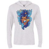 T-Shirts Heather White / X-Small Cave Of Wonders Triblend Long Sleeve Hoodie Tee